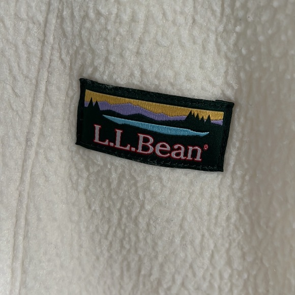 L.L. Bean Katharine Fleece Half-Zip Hoodie size S - Picture 5 of 7
